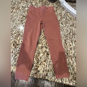 EUC SPANX denim legging - Nantucket Red - M